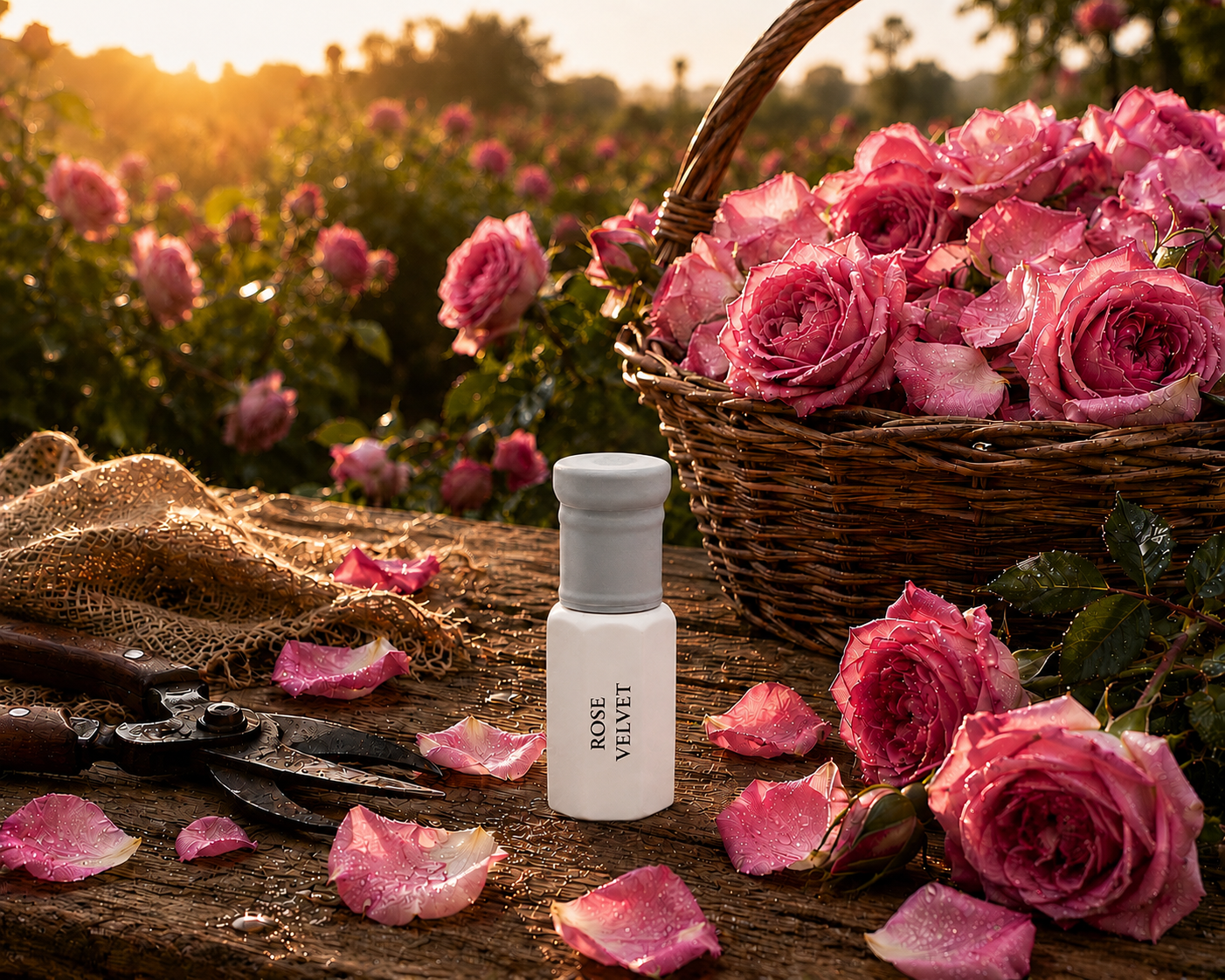 Rose Velvet Attar Oil | Classic Indian Rose Perfume Oil - 6ml