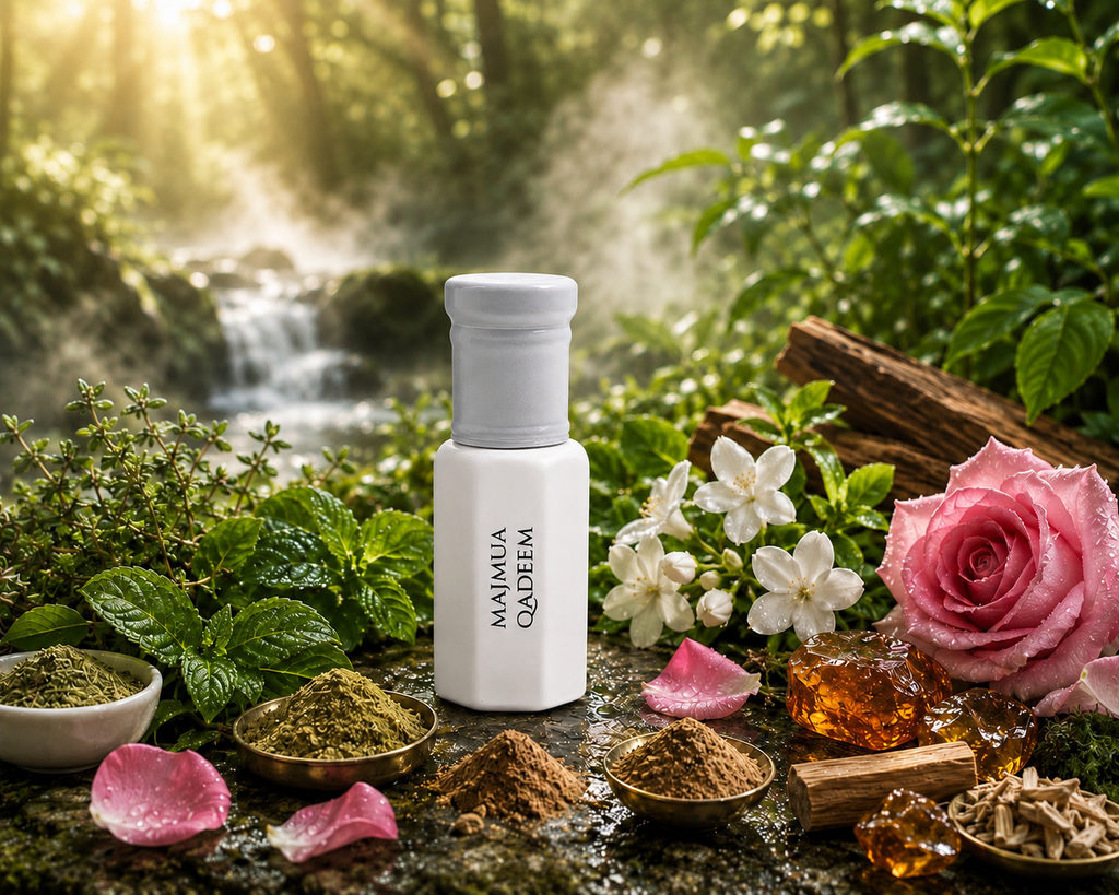 Majmua Qadeem Attar Oil | Rose, Jasmine & Sandalwood - 6ml
