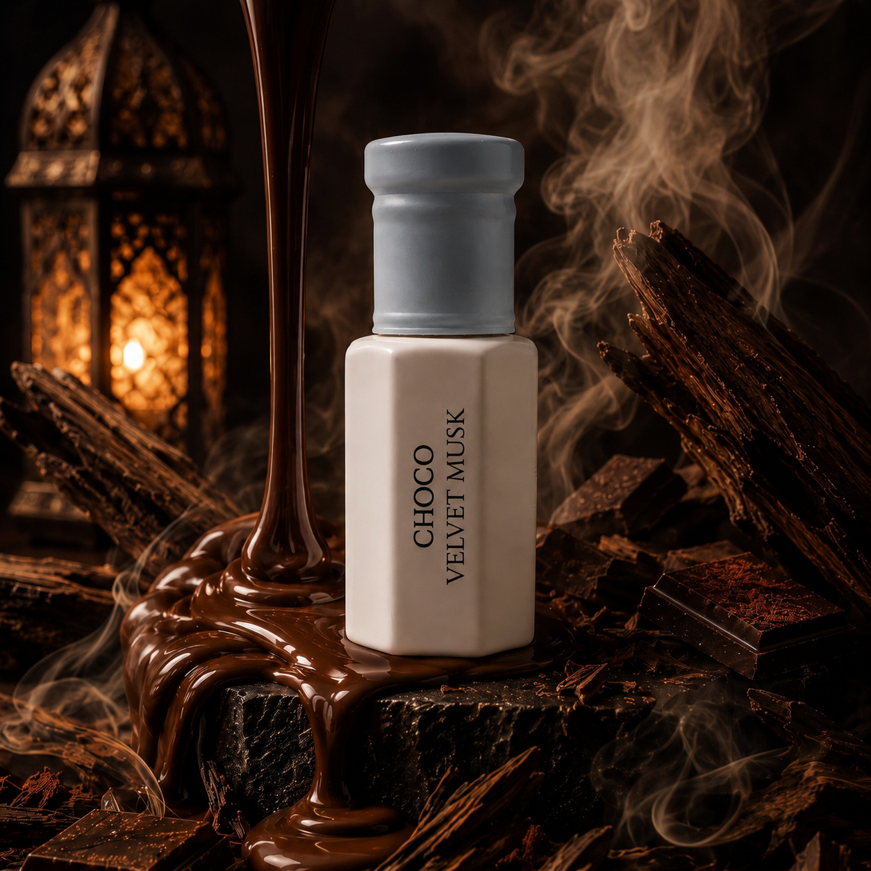 Choco Velvet Musk Attar Oil | Cocoa, Vanilla & Musk - 6ml