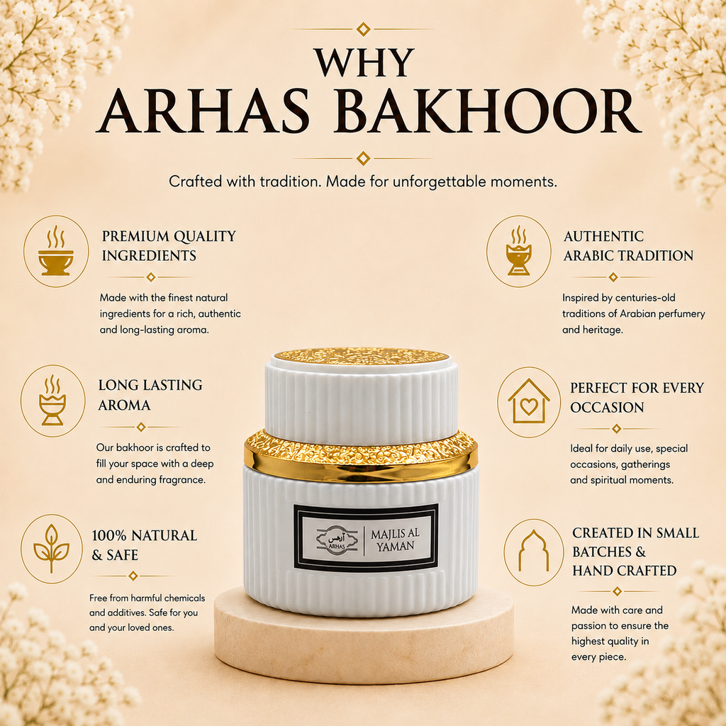 Majlis al Yaman Bakhoor | Fresh Marine Citrus Incense - 50g