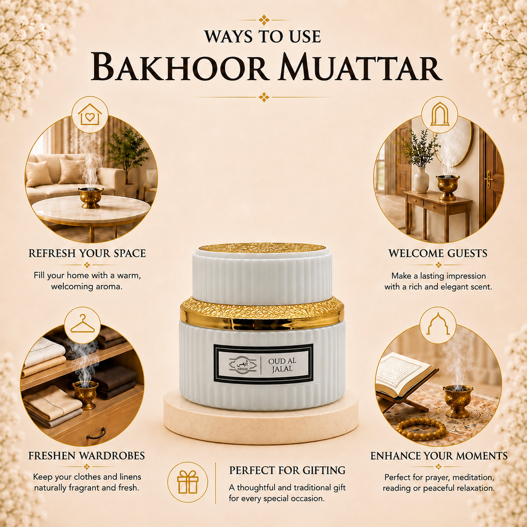 Oud al Jalal Bakhoor | Frankincense & Oud Incense - 50g