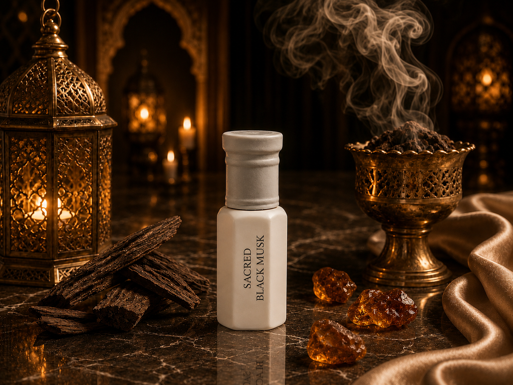 Sacred Black Musk Attar Oil | Musk Perfume Oil - 6ml