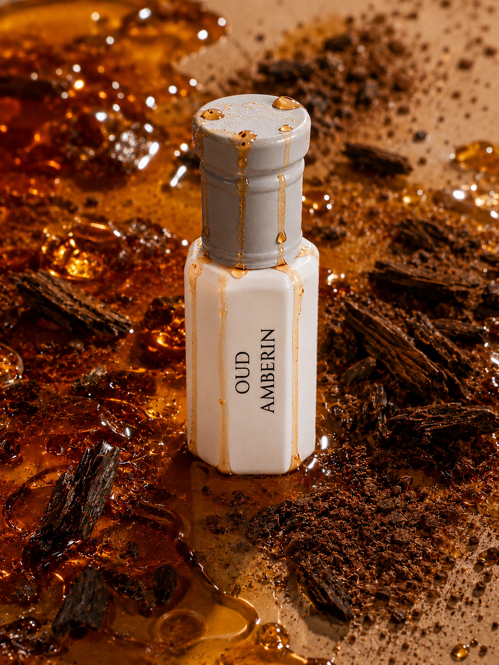 Oud Amberin Attar Oil | Oud & Amber Perfume Oil - 6ml